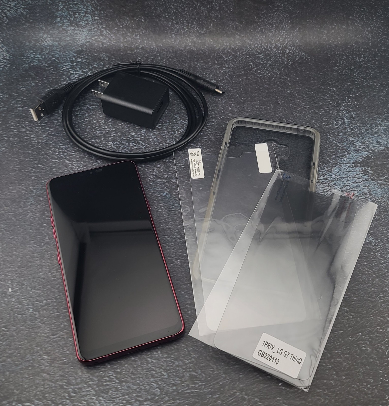 LG G7 ThinQ 64GB T-Mobile G710TM (Rose) - MINT - USED - Bund