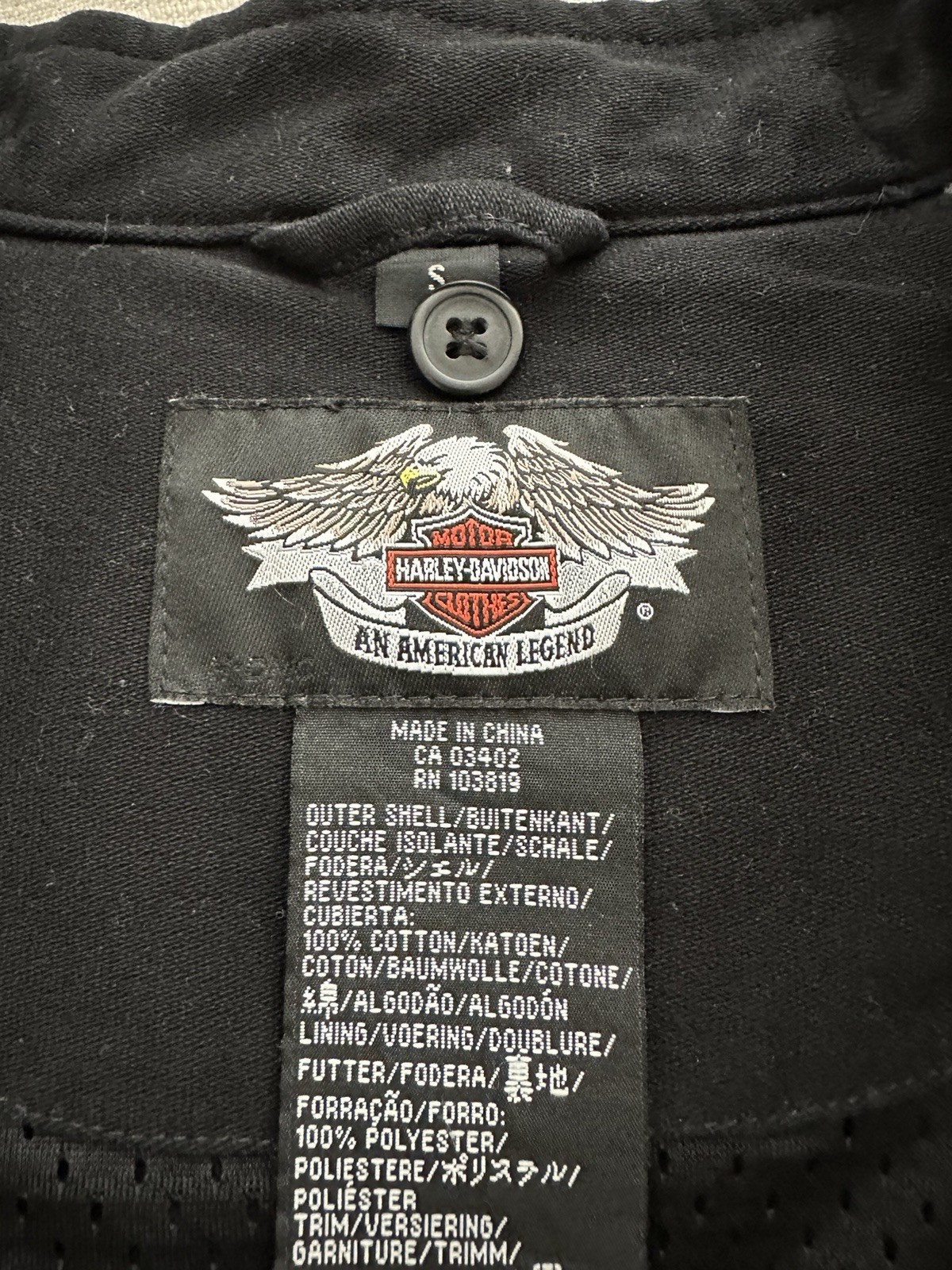 Harley Davidson Jacket W/Removable Insert - image 7