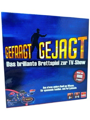 Gefragt - Gejagt - games - GW07d9 RAR - Board Game NEU - INKgrafix Toys A391