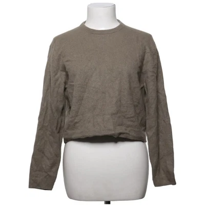 H&M, pull en tricot, taille : XS, vert, cachemire, unicolore, tricot fin #sV7 - Photo 1/4