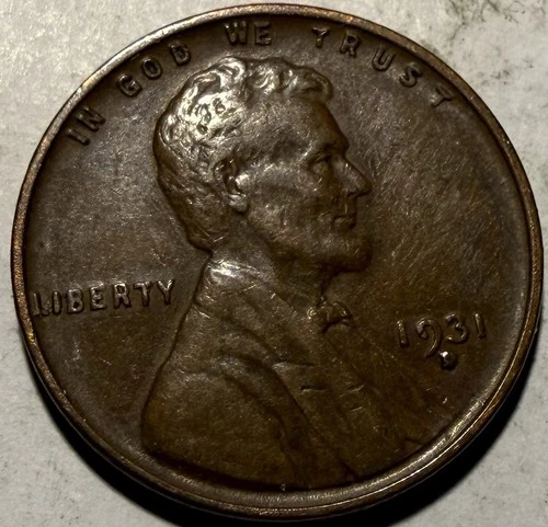 1931 D Lincoln Wheat Cent ~  VF Beautiful Coin - T401