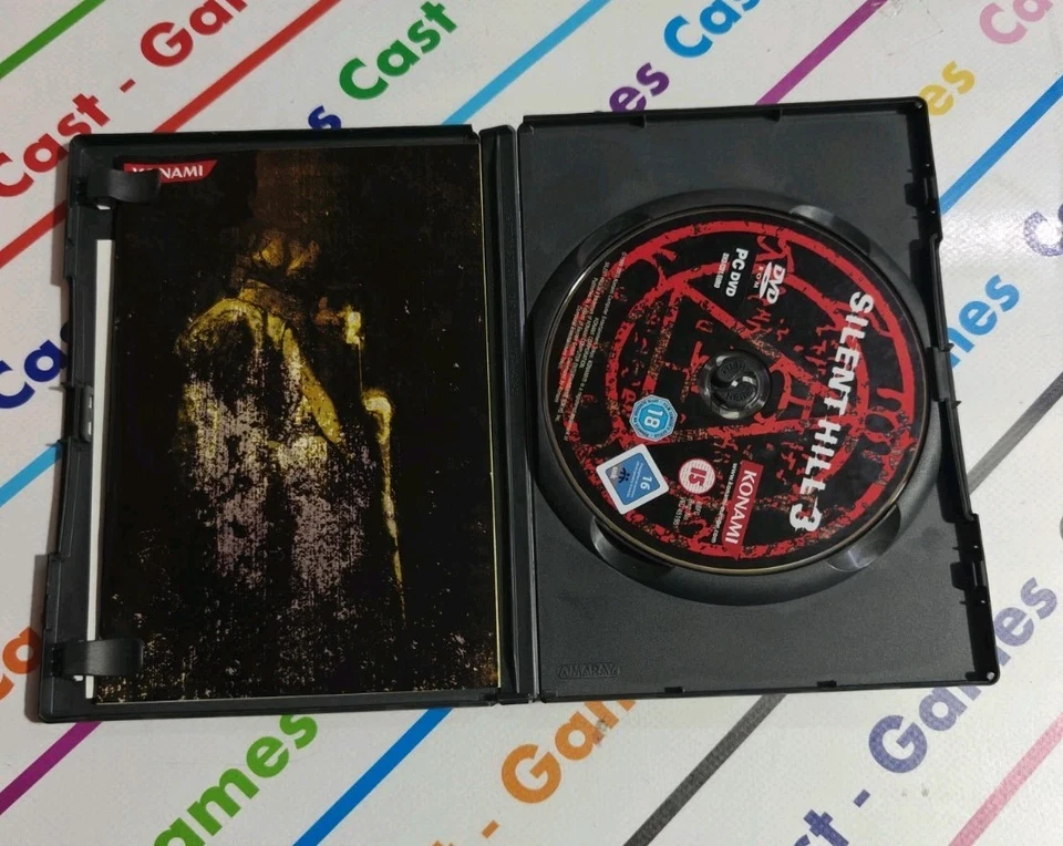 PC GAMES SILENT HILL 3 ITALIANO COMPLETO ORIGINALE MAI USATO NUOVO  - Immagine 3 di 3