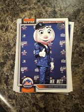 2026 Topps Series 1 - Mr. Met #M-11 METS MASCOT