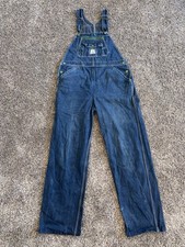 Lady Liberty Bib Overalls Womens Size 14 Tall Denim Y2K Ladies Workwear 38x30