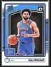 2025 Panini Donruss Optic Ajay Mitchell RC #274 Basketball Rookie Card
