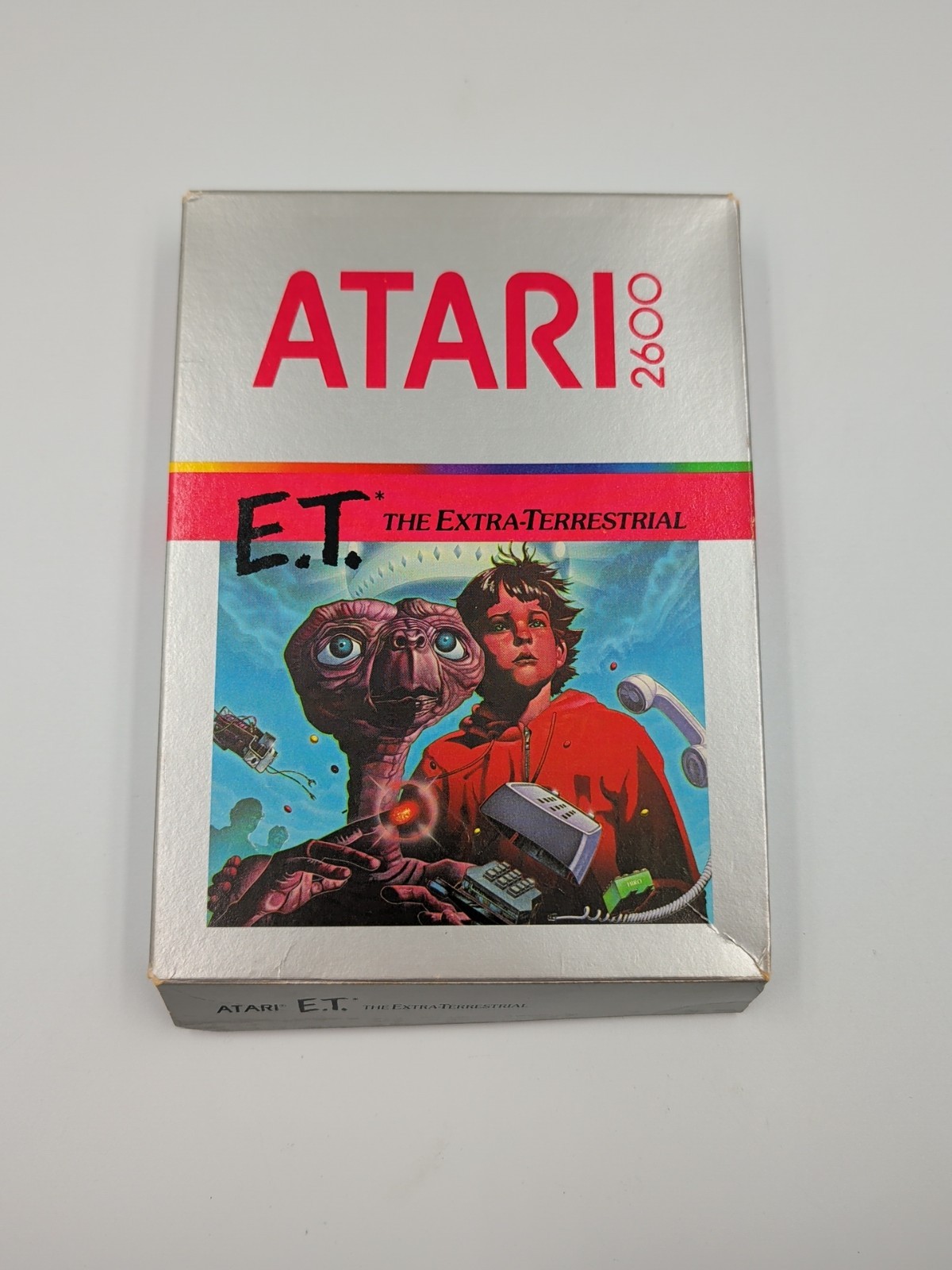 E.T. The Extra-Terrestrial (Atari 2600, 1982) NO MANUAL