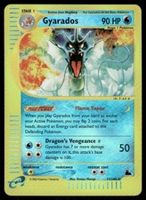 Pokemon Cards Gyarados 11/144 Reverse Holo Skyridge Rare LP on eBay