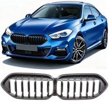 NIEREN GRILL GLANZ SCHWARZ EINZELSTEG F�R BMW 2ER GRAN COUPE F44 AB 2019