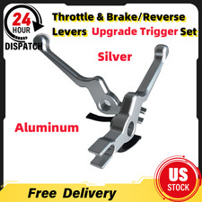 Aluminum Throttle Brake/Reverse Levers Upgrade Trigger Set Silver For Seadoo IBR