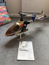 Hirobo Shuttle Plus Rc helicopter os35sx engine With Futaba Transmitter