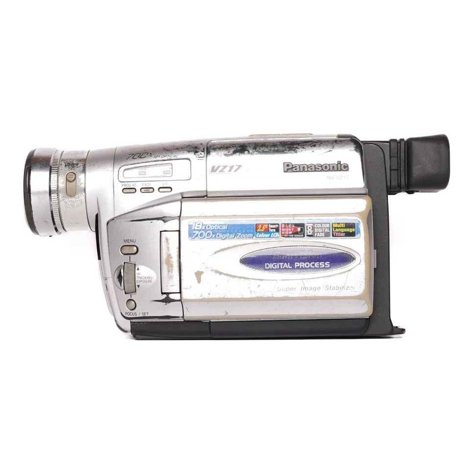 Panasonic NV-VZ17 VHS-C PAL Camcorder - Silver - FULLY FUNCTIONAL - Image 4 of 4