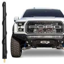 BASIKER Short Antenna for Ford F150 F-150 7 Inch, Black - F150/F250/F350