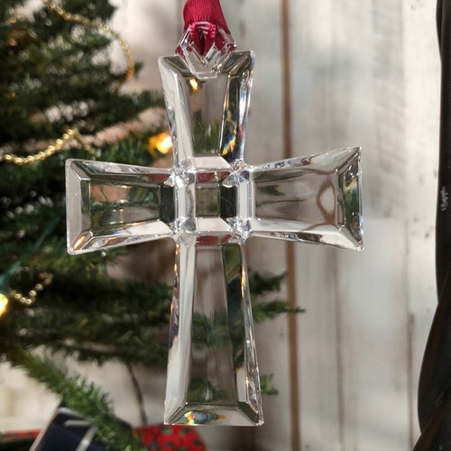 Mikasa Kristall Kreuz Ornament in Box - Bild 2 von 4