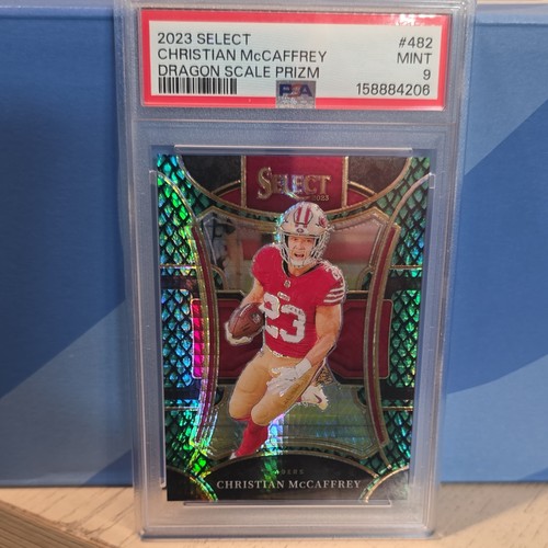 Panini 2023 Select Suite Level Christian McCaffrey 49ers #482 57/70 PSA 9