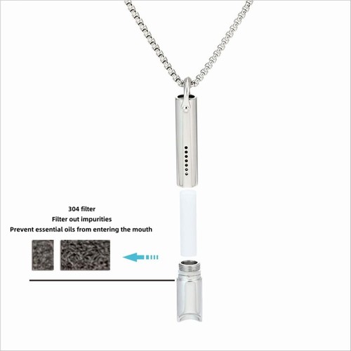 With Cotton Core Anxiety Relief Necklace Men and Women - Picture 11 of 22