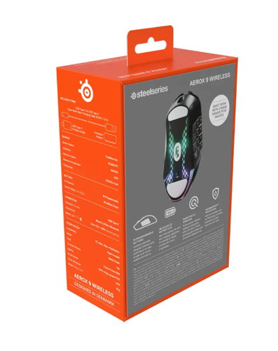 SteelSeries Aerox 9 Wireless Ultra Lightweight Optical Gaming Mouse - Black 🚀 - 第 9/9 張圖片
