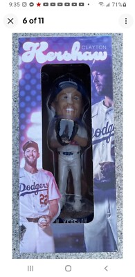 記念グッズ Clayton Kershaw Bobblehead 9/25/2024 🧢🔥LA Dodgers Clayton Kershaw Bobblehead SGA 9/25/24 Brand New In