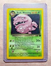 Dark Weezing 31/82 Rare Team Rocket - Heavily Played