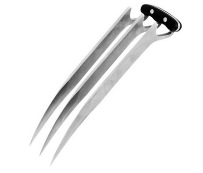X Men Marvel Wolverine 2 Blade Claws Stainless Steel free gift logan Necklace