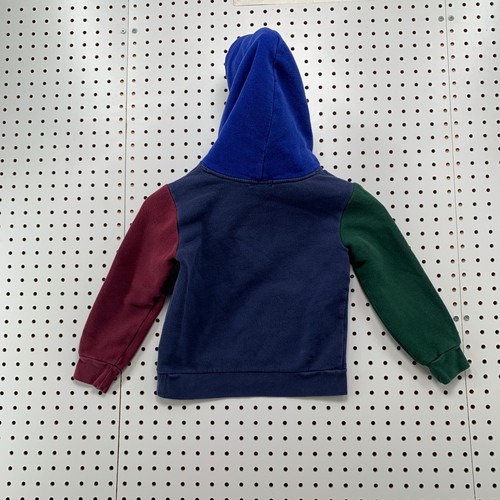 Polo Ralph Lauren Hoodie Sweatshirt Youth Boys Size 6 Colorblock Colorful 15x16 - Picture 14 of 17