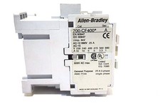 USED ALLEN BRADLEY 700-CF400 CONTACTOR 110/120 V 50/60 HZ SER.A 700CF400