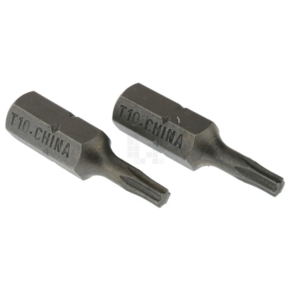 Irwin IWAF21TX102 T10 Torx Bit Tips, 1" Length, 2 Pack - Image 4 of 4