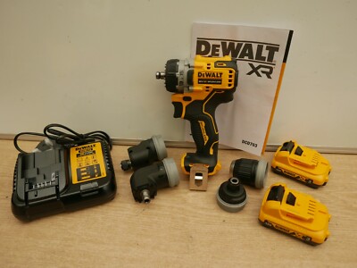 DeWalt DCD703L2T 12V XR Mehrkopf Bohrschrauber 2 x 3 Ah + Tstak Koffer