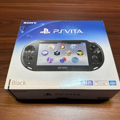 PSVita 2000 Body Black 1695 From Japan