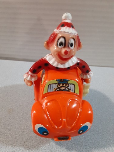 VTG WIND-UP LITTLE CLOWN VOLKSWAGEN WALKING LEGS W/ BOX WORKS - Picture 6 of 16