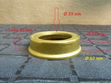 Vasenring Petroleumlampe Kosmos Matador Wiener Brenner Messing 14 15 20 linig