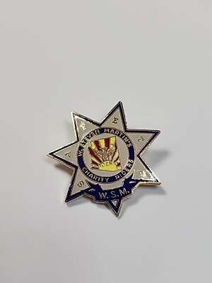 W. Steven Martin's Charity Riders Lapel Pin SAFETY Chandler Arizona Toy Drive