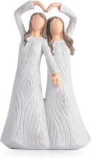 Sister Figurines Friendship Figure Gifts for Best Friends Bestie,Hand...