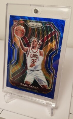 Panini 2020-21 Prizm - #298 - Isaac Okoro- Rookie blue wave T-Mall exclusive
