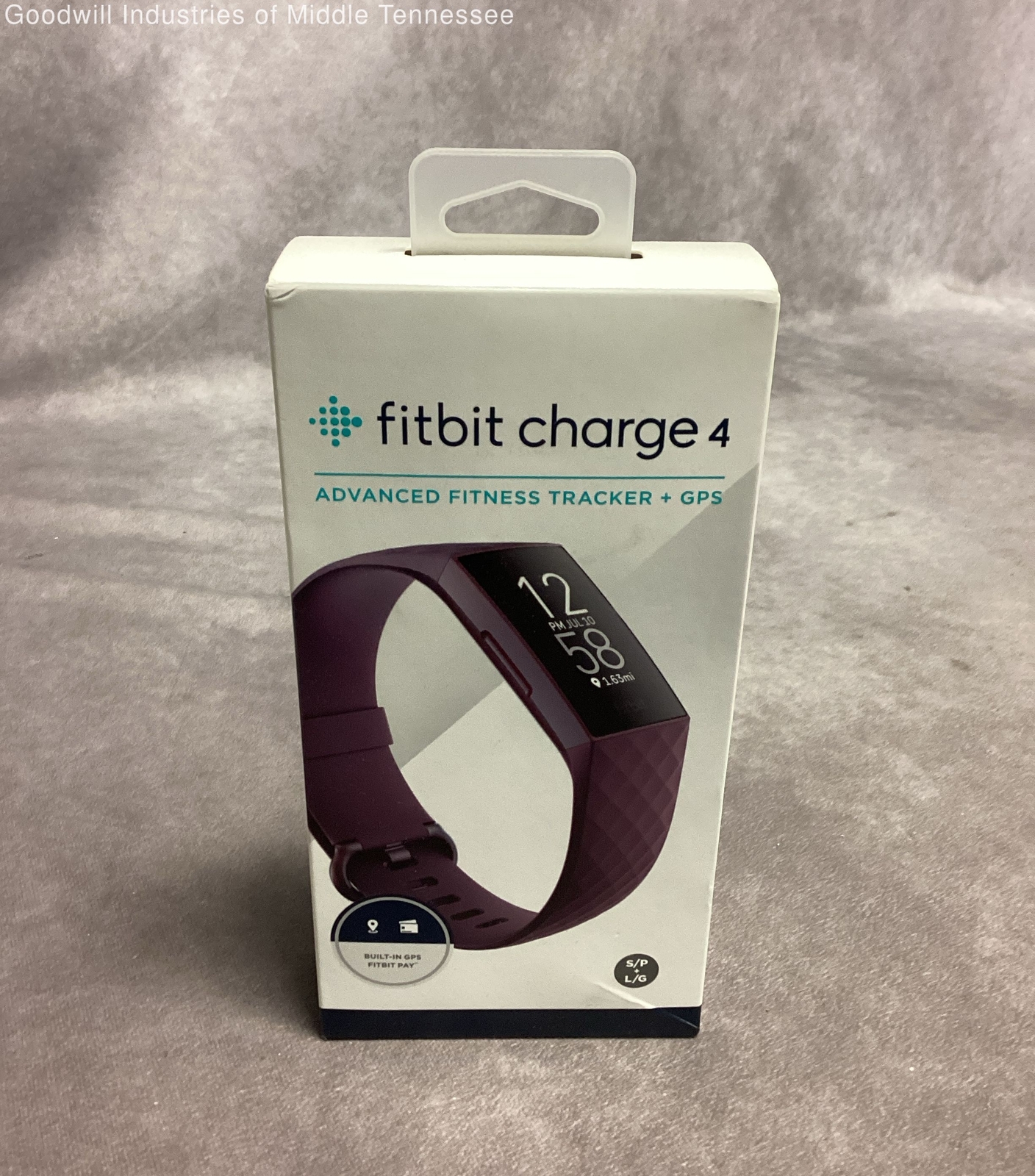 Fitbit Charge 4 GPS Fitness Tracker with Heart Rate Monitoring-image