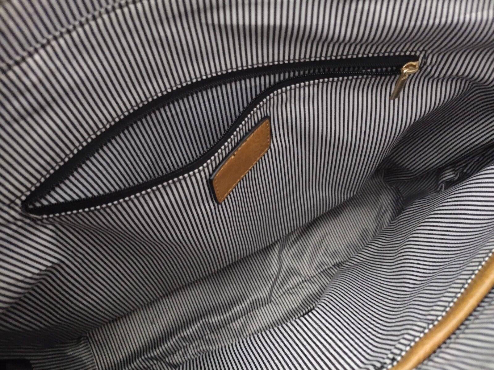 Genuine Leather Shoulder Bag Large Capacity Work … - image 14