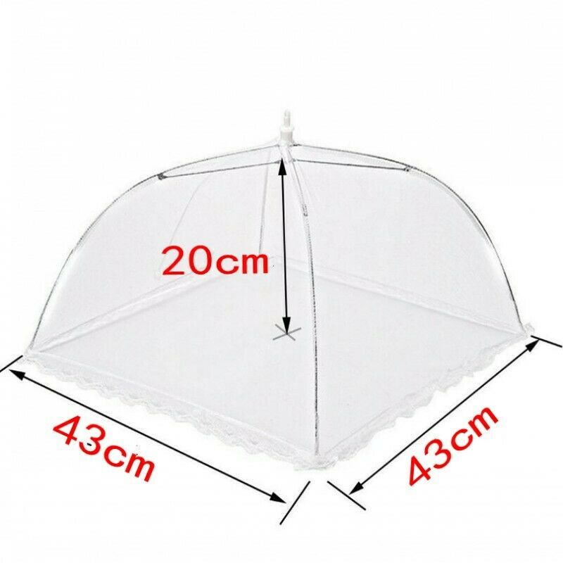 Fliegenschutz Abdeckhaube 27cm - 2 Stück Metall-Netzhauben Für Lebensmittel