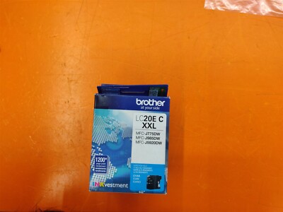       4-Pack Genuine Brother LC20E C M Y BK XXL Ink Cartridge Bundle 