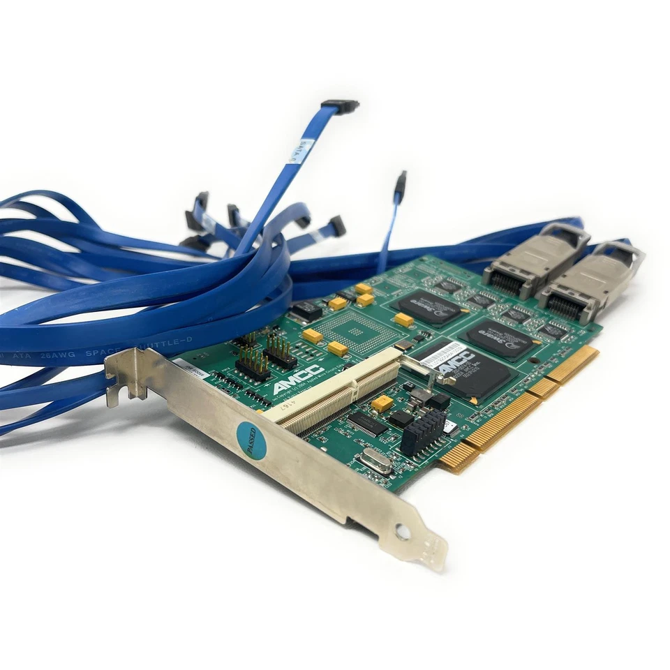 AMCC 3ware Raid Controller 9500S-8MI SATA Full Profile with Cables - Bild 2 von 2
