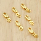 Wholesale 10PCS Jewelry Findings Yellow Gold Filled Lobster Clasps 18K GF