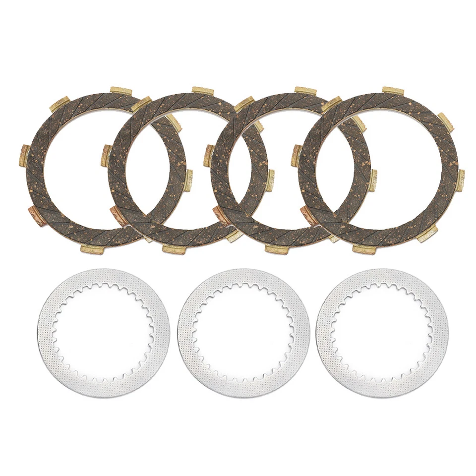 For Kawasaki Ke100 1976- 2001 / Kh100 1976 - 1977 Clutch Friction & Steel Plates - Изображение 2 из 4