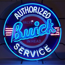 Buick Hand blown Glass Neon Sign Garage wall Lamp Regal GS Riviera Skylark 66C