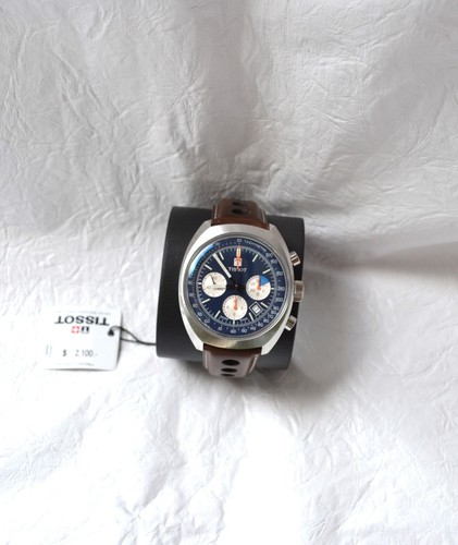 TISSOT HERITAGE 1973 BLUE AUTO CHRONO 