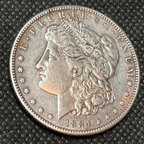 1884 S DOLLARO ARGENTO MORGAN #1027 - Foto 9 di 15