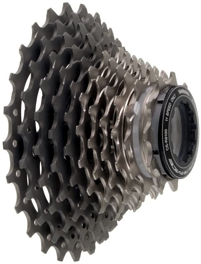 パーツ Shimano DURA-ACE CS-R9100 11S 12-23 Shimano Dura-Ace CS-R9100 11-Speed Cassette - Components