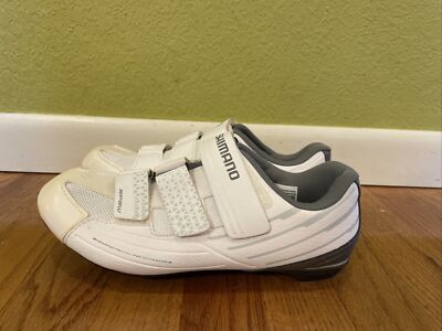 Shimano RP2W Dynalast Road Cycling Shoes White Women's EU 39 US Spin  Class