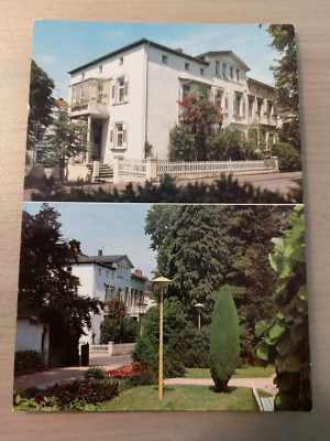 Postkarte Bad Kreuznach Hotel Lydia Pelletier Oranienpark 01.06.1991 gel_3