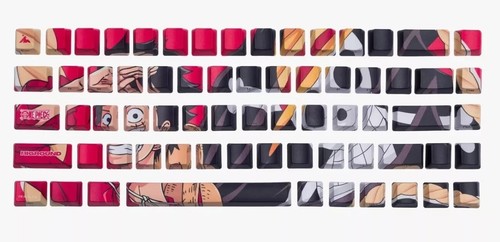 Higround x One Piece 68 Keycaps Set - LUFFY - Picture 2 of 2