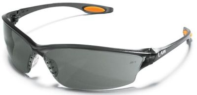 MCR Safety Law 2 Safety Glasses Sunglasses with Gray Lenses Z87