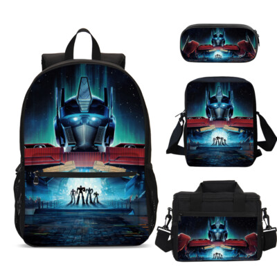 Transformers One Optmius Prime Kids Large School Backpack