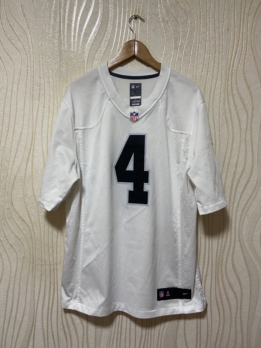 LAS VEGAS RAIDERS NFL SHIRT JERSEY NIKE 479496-100 sz L MEN #4